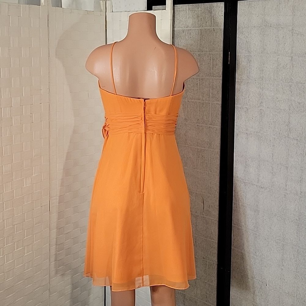 BRAND NEW JORDAN FASHION CHIFFON STRAPLESS SHORT COCKTAIL DRESS - Picture 9 of 15